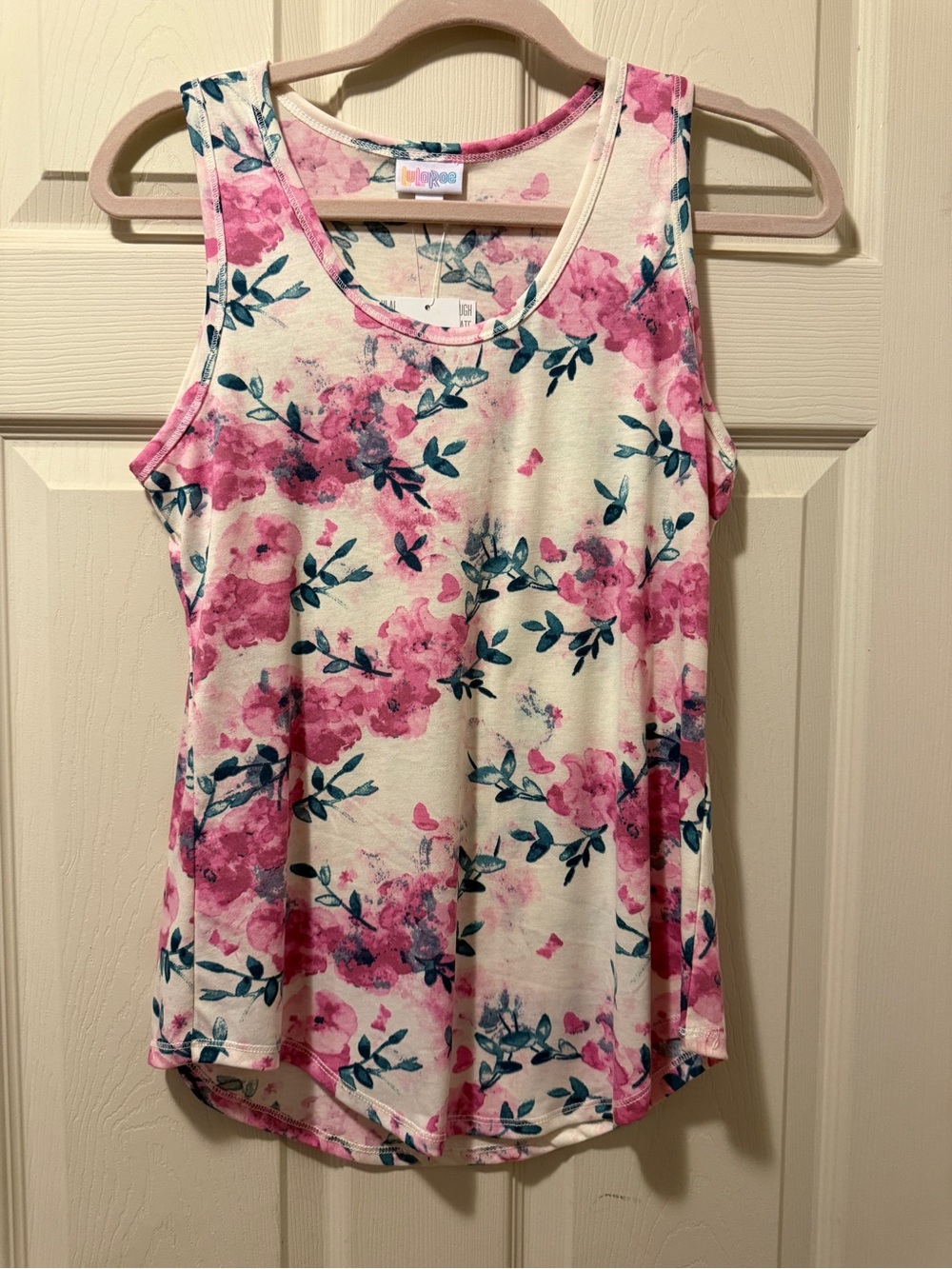 LuLaRoe Tank Top Small floral BNWT